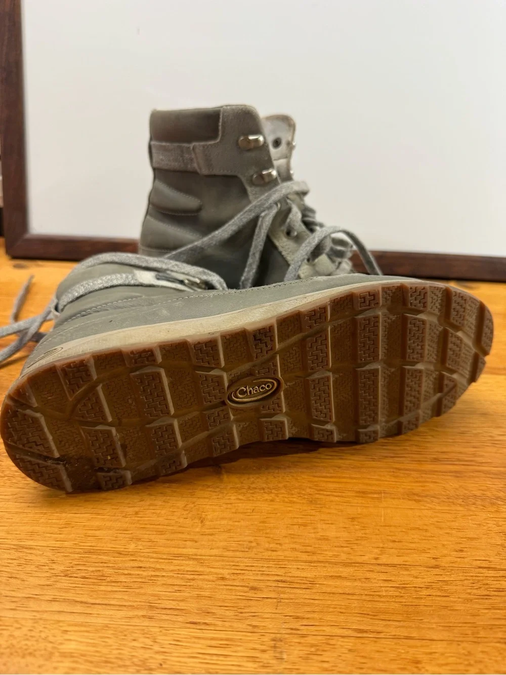 Chaco Suede Waterproof Sandal Detail